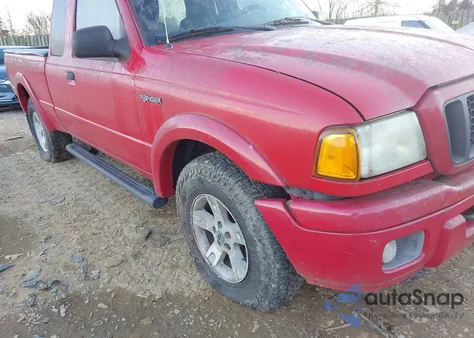 2004 Ford Ranger Edge/Tremor/Xlt from USA, damaged, VIN 1FTZR45E64TA07998